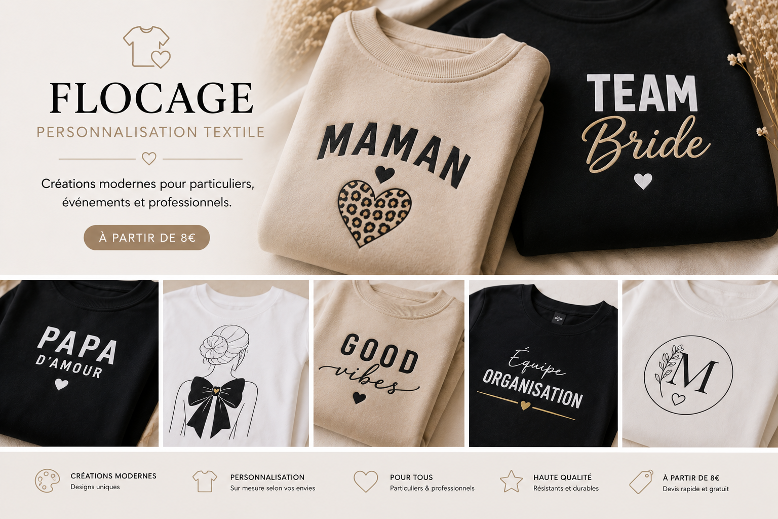 Personnalisation textile